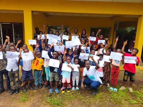Drawing for the planet students